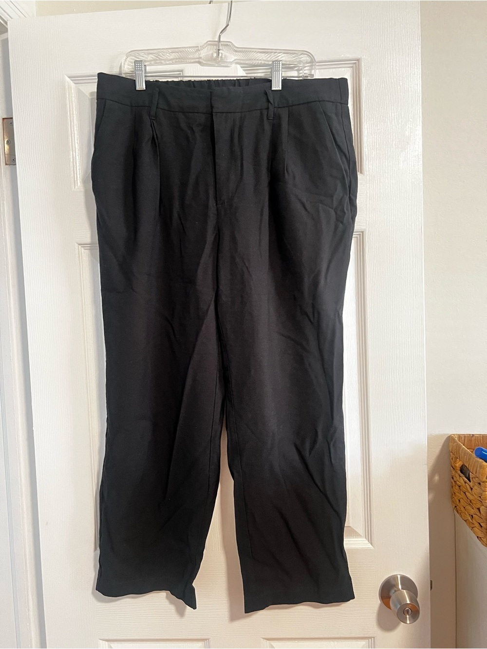 Black Dress Pants - Classic Straight Fit